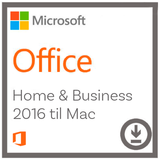 Microsoft Office - Home and Business 2016 til Mac