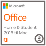 Microsoft Office Home and Student 2016 til Mac