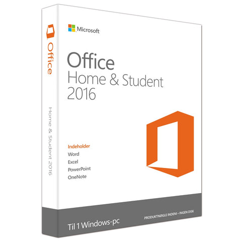 Microsoft Office Home And Student 2016 til Windows